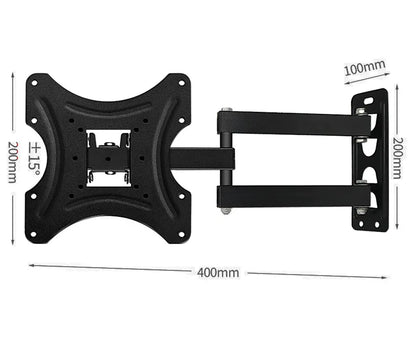 Universal Retractable TV Mounts Wall Mount Bracket LCD Monitor TV Stand Expansion Bracket Metal Flexible Arm Television Holder