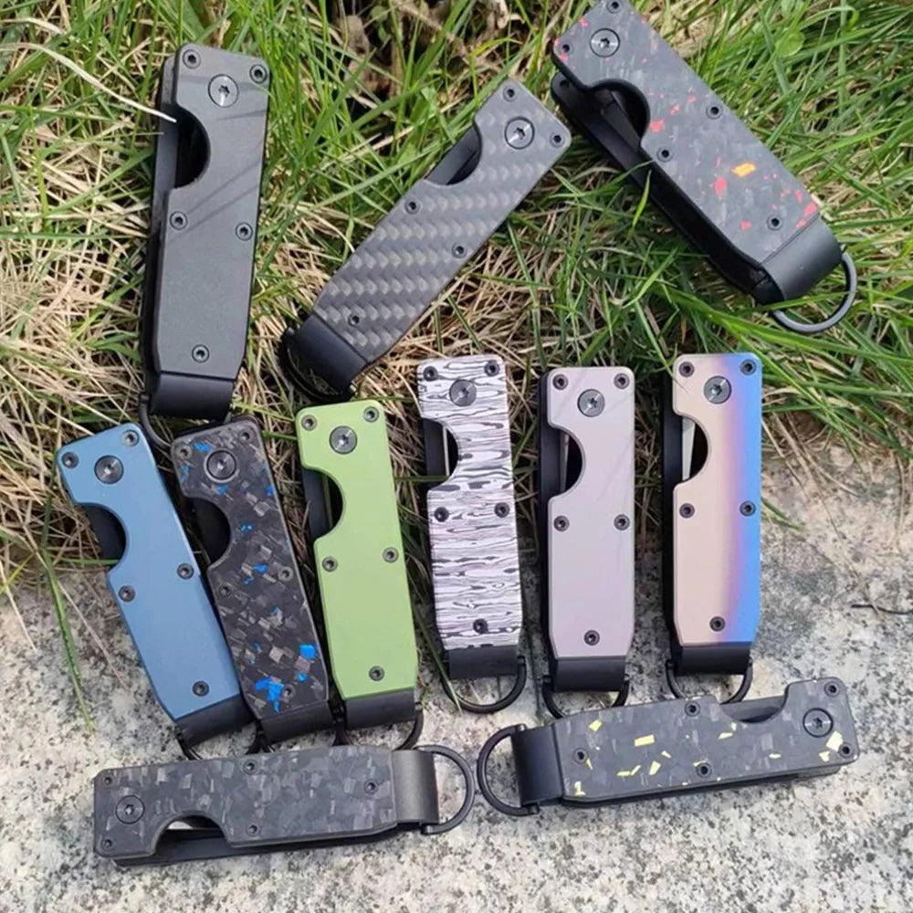 Key Organizer Compact Key Holder Metal Key Chain Minimalist key case key holder for keychain Secures 1-5 Keys