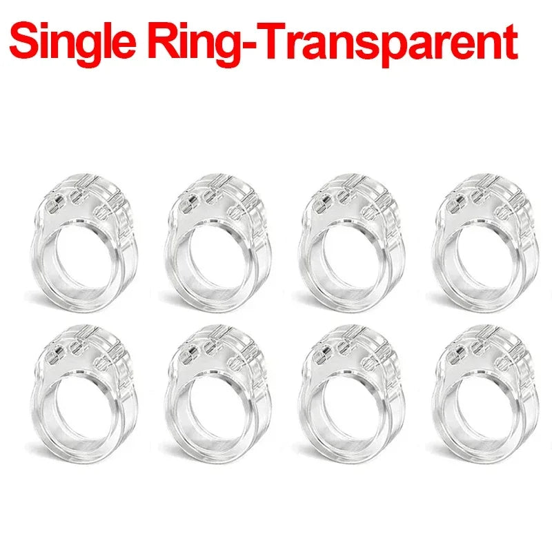 1/10Pcs Door Stops Silicone Door Handle Buffer Wall Protection Doorknob Bumper Furniture Protected Crash Pads Shockproof Rings