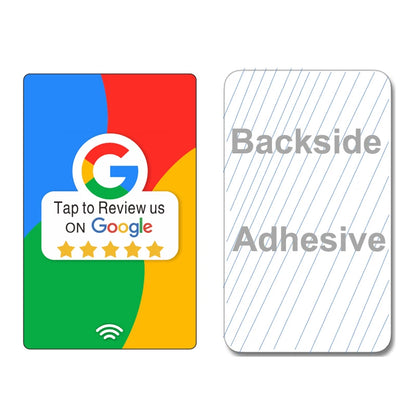 NFC Card for Google Review Business Card NFC215 504Bytes review us on Google