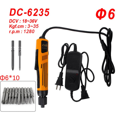 New Industrial Electric Screwdriver Adjustable Torque Electrical Powerful Impact Hand Drill Multifunctional Tools Drill Driver