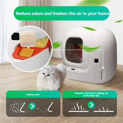 N50 Odor Eliminator Forpuramax Self-Cleaning Cat Litter Box Pet Toilet Odor Control Deodorant Cubes 3PCS