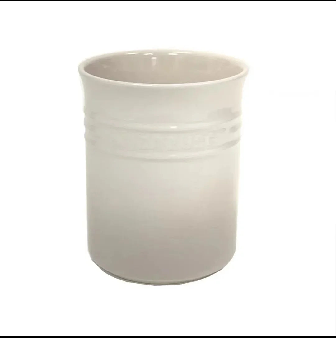 Kitchen Utensil Holder Countertop,Ceramic Storage Organizer,Cooking Tool Caddy Canister,Porcelain Tableware Container Jars Boxes