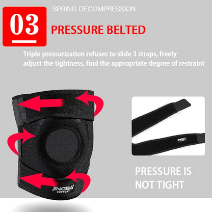 1PC Orthopedic Knee Pad Knee Brace Support Joint Pain Relif Patella Protector Adjustable Sport Kneepad Guard Meniscus Ligament