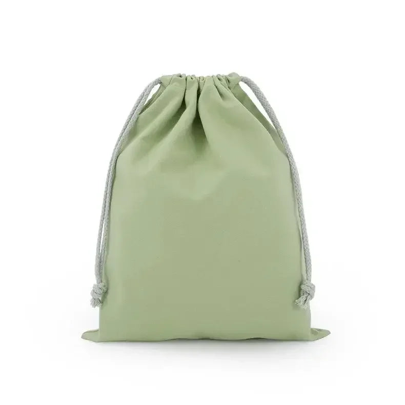 Reusable Drawstring Storage Bags, Organizer Pouch for Jewelry, Toys, Cosmetics Cotton Linen Drawstring Pouches Dustproof Sacks
