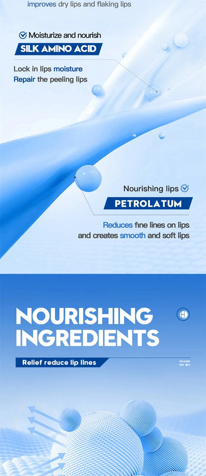 Men Lip Balm Moisturizing Hydration Fading Lip Lines Anti-Cracking Remove Dead Skin Refreshing And Not Greasy Exquisite Lip Care