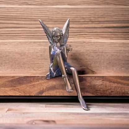 Flower Fairy Statue Decoration, Outdoor CHILDREN'S Garden Courtyard Lawn Resin Decorative Sculpture