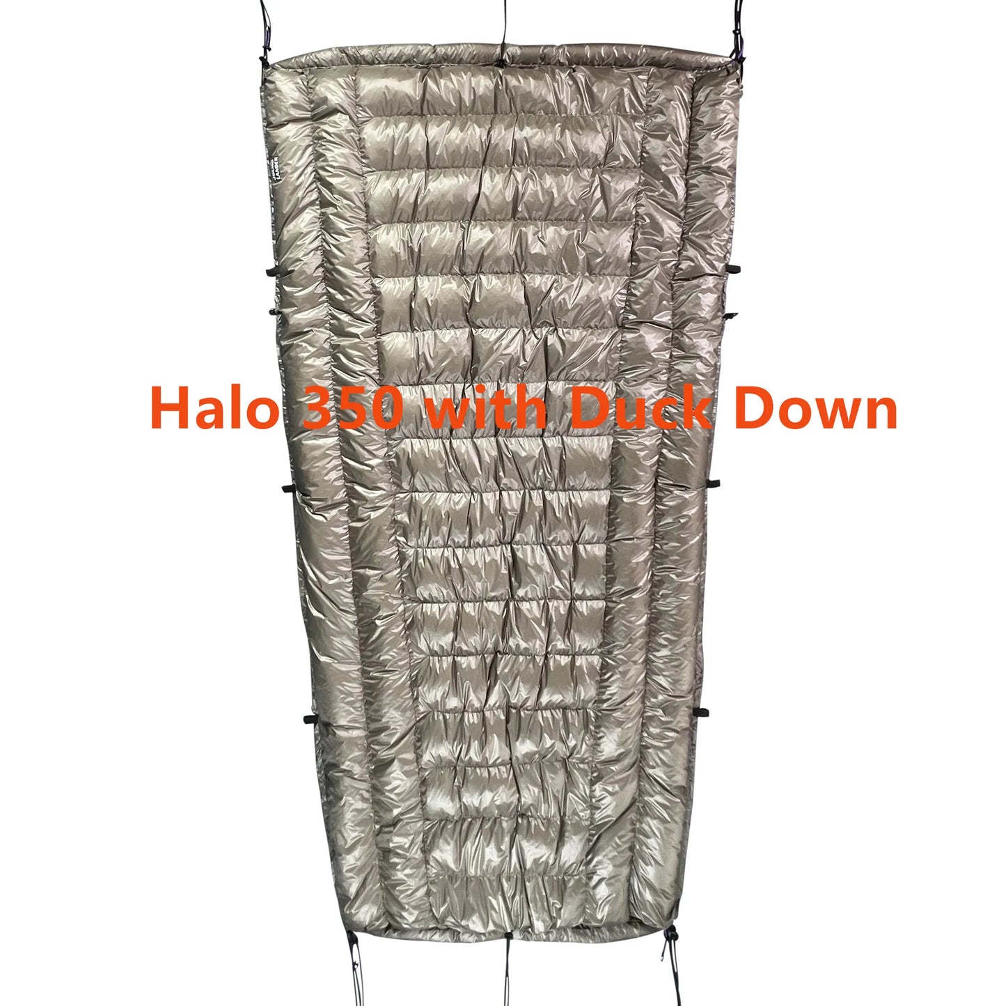 Jolmo Lander Hammock Down Under Quilt, Backpacking Down Quilts, Camping Down Sleeping Bag, 800fp, 3D Differential Cut, Halo350