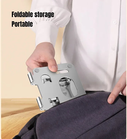 Tablet Stand Adjustable with 360 Swivel Base Aluminum Tablet Stand Holder Universal Tablet Holder for iPad Samsung Huawei Lenovo