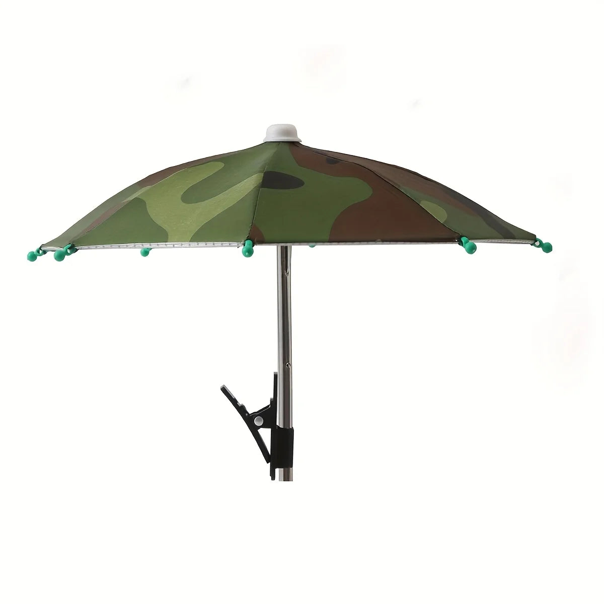 Mobile Phone Holder Sunscreen Umbrella Clip Outdoor Mobile Phone Fixed Umbrella Rain Parasol Mobile Phone Anti-Reflective