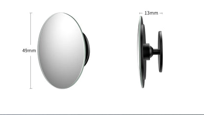 Baseus 2Pcs Car Mirror HD Convex Mirror Blind Spot Auto Rearview Mirror 360 Degree Wide Angle Vehicle Parking Rimless Mirrors