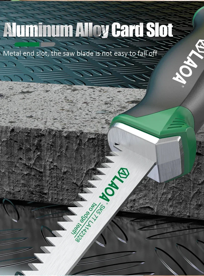 LAOA handheld manual saw Wall panel saw household woodworking saw   express park forest garden art saw gypsum board saw