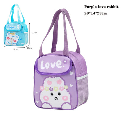 Food Storage bag Student lunchbag cool food bag for Children Food Container for Kids Schiool Thermal Lunch food Bag Mommy bag