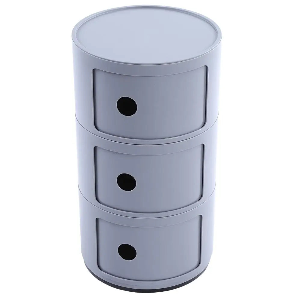 Furniture Cabinet Nightstand Bedside Cabinet Modern Furniture Bedside Cabinet Nightstand Multifunctional Circle Storage Table