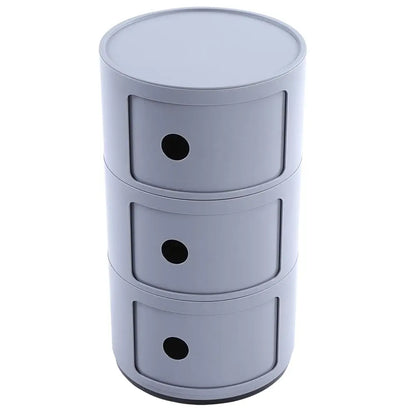 Furniture Cabinet Nightstand Bedside Cabinet Modern Furniture Bedside Cabinet Nightstand Multifunctional Circle Storage Table