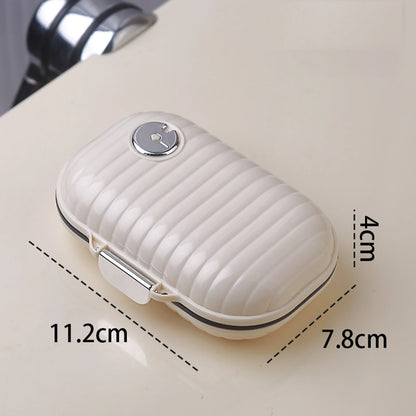 Folding Pill Case Medicine Drug Pills organizer storage Boxs Portable pharmacy Capsule Tablet Container Empty pillbox Cases