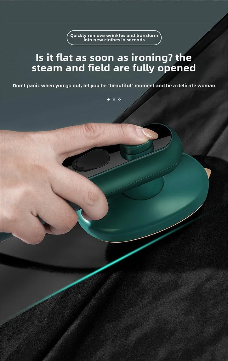 Mini Portable Handheld Electric Iron lightweight Micro Steam Iron Multi-Function steam electric iron 2-in-1 household Steam Iron