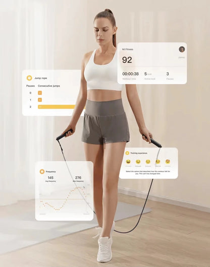 Xiaomi Mijia Smart Skipping Jump Rope XMSR-P803 Counter With Fit App Adjustable Calorie Calculation Sport Fitness Professional