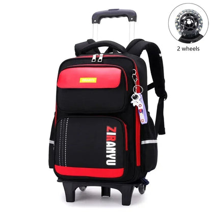 Student Rolling Backpacks for Primary School Children Trolley School Backpack Wheeled Bag Back To School Backpacks with Wheels