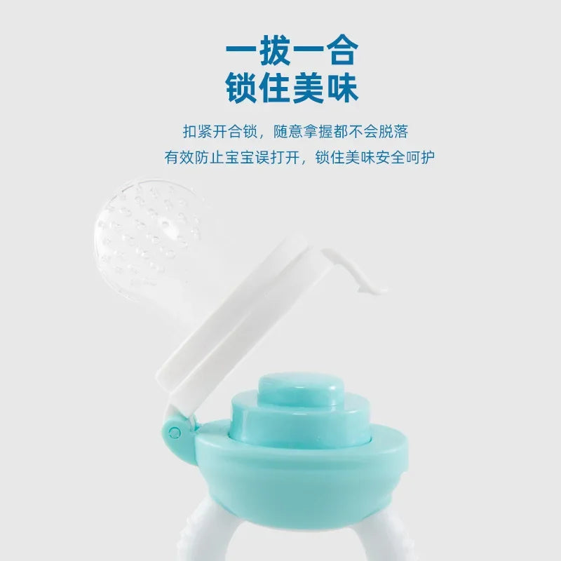 Silicone Fresh Food Nipple Baby Feeder Kids boy girl Fruit Nipples Feeding Safe Infant Baby Supplies Nipple soother Bottles