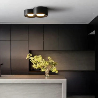 LED Ceiling Mounted Lights for Living Room Bedroom Hallway Corridor Modern Nordic Cylinder Minimalism Indoor Home Decoration