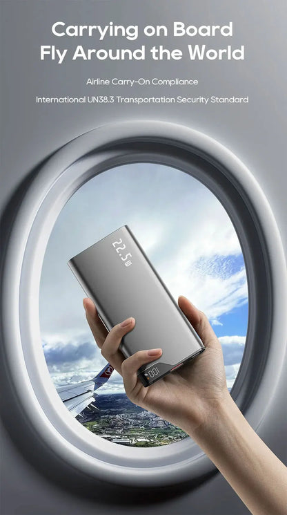 22.5W Power Bank 10000mAh Portable Charger PowerBank Fast Charging External Battery For iPhone16 15 14 Xiaomi poweer bank