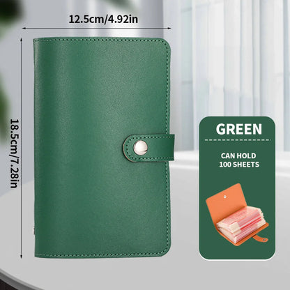 A large capacity cash wallet for managing finances, used for storing cash and banknotes