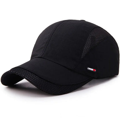 Summer Outdoor Sports Quick-Drying Mesh Baseball Cap Yuda Men Cap Simple Solid Color Hat