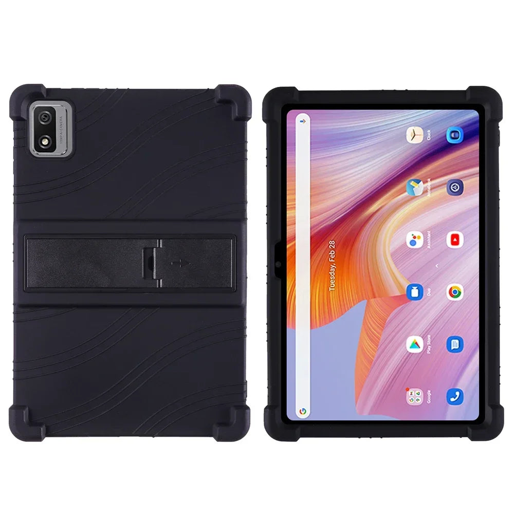 For CHUWI Hi10 XPro 2023 10.1" Tablet Shockproof Cover Tablet Kids Soft Android 13 Tablet Silicon Stand Protective Shell
