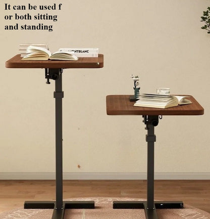 Bedside Table Mobile Lift Computer Desk Living Room Sofa Side Table Folding Desk Bedroom Simple in Bed Study Tables Workbench