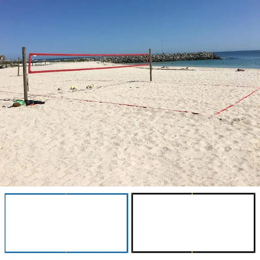 Beach Volleyball Lines Heavy Duty Court Boundary Lines Portable Sports Supplies Reusable Outdoor Play Accessories For Daily