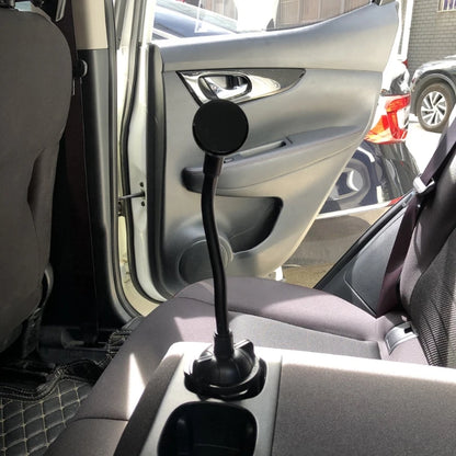 Magnetic Car Cup Holder Phone Mount Magnet Power -Cell Phone Car Mount Stand for Cupholder Compatible with 11 Pro/11/XS