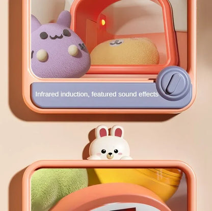 Automatic Mini Claw Machine Toys for Children Coin Operated Play Game Arcade Crane Doll Machines Kids Birthday Christmas Gifts