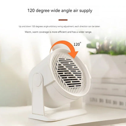 Home air heater Cold and warm heater Small electric heater for the home desktop office desktop portable heating fan