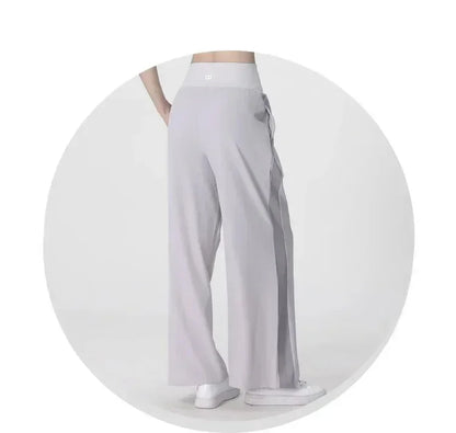 Yoga Pants Outdoor Loose Athletic Casual Pants Running Fitness Wide Leg Pants
