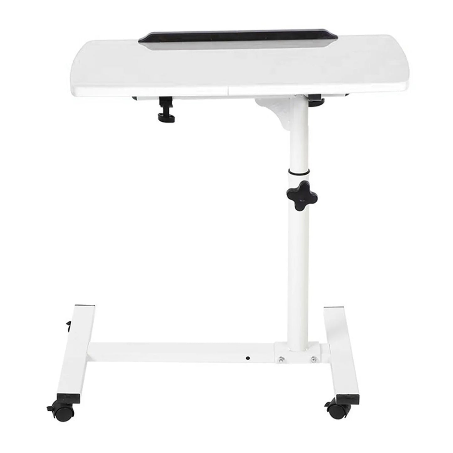 Portable Multifunctional Removable Laptop Desk with Wheels Bed Sofa Books Snack Removable Laptop Desk Laptop Desk with Wheels