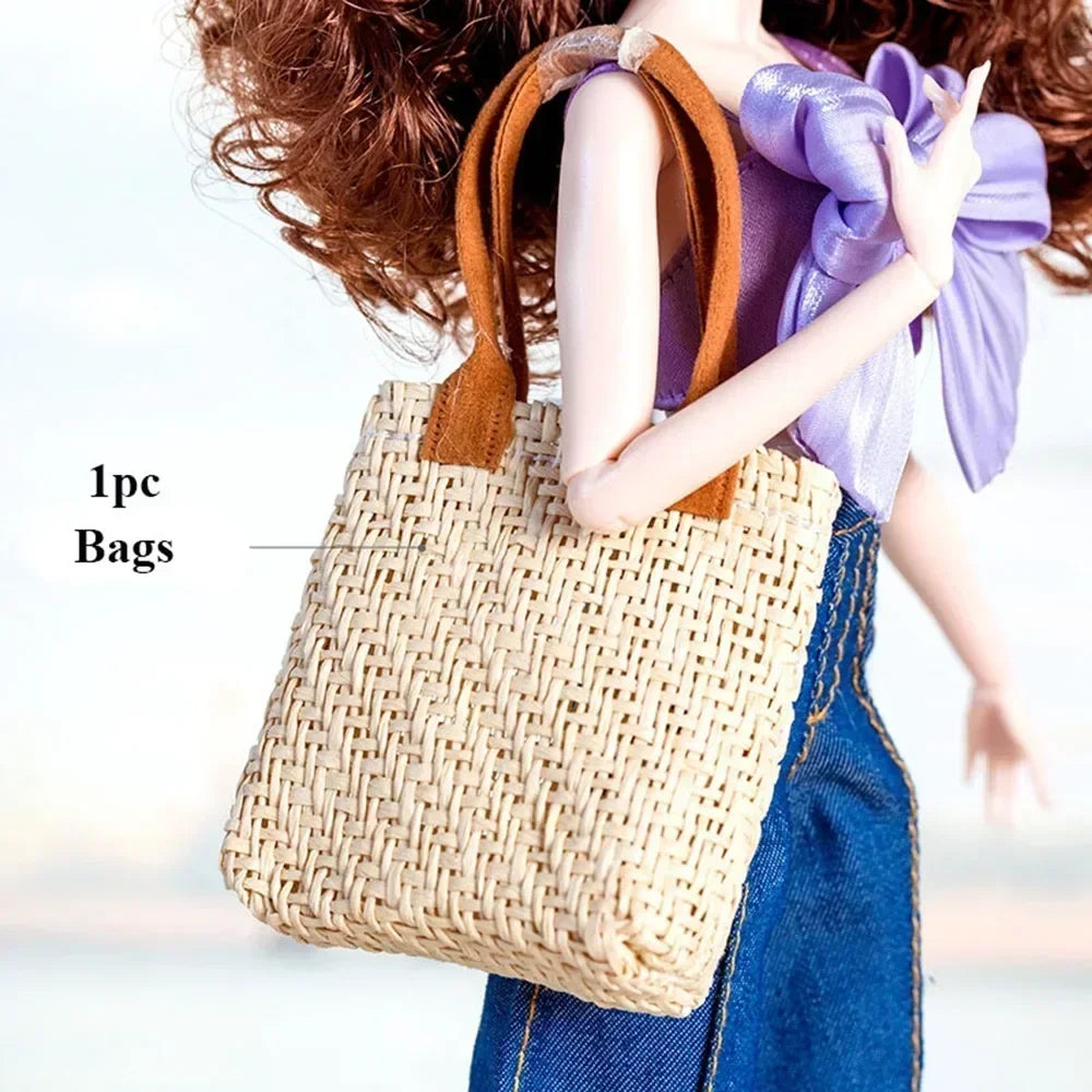 Elegant Doll Party Clothes 10 Styles Fashion Plush Coat Casual Wears Dolls DIY Accessories 11.5