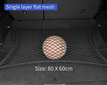 70x70 Auto for Audi A5 F5 2018 2019 2020 2021 2022 2023 2024 Accessories Car Boot Trunk Cargo Net Elastic Storage Organizer Part