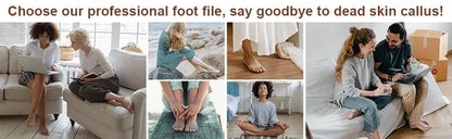 Foot Care Tool Pedicure Manicure Kit Set Stainless Steel Peeling Exfoliating Callus Dead Skin Remover Foot Scrubbing Brush