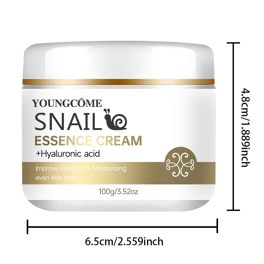 Snail essence cream with hyaluronic acid,Retinol Moisturizing Firming Lightening Repairing Smooth Skincare Whitening Creams