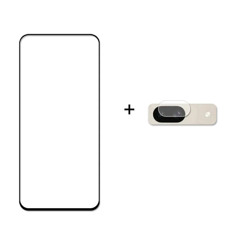 For Google Pixel 8a Glass For Google Pixel 8a Tempered Glass Full Glue Screen Camera Lens Protector Film Google Pixel 8 a Glass