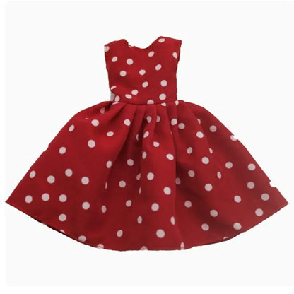 Elegant Doll Party Clothes High Quality Fashion 10 Styles Plush Coat Casual Wears Doll Dresses 11.5