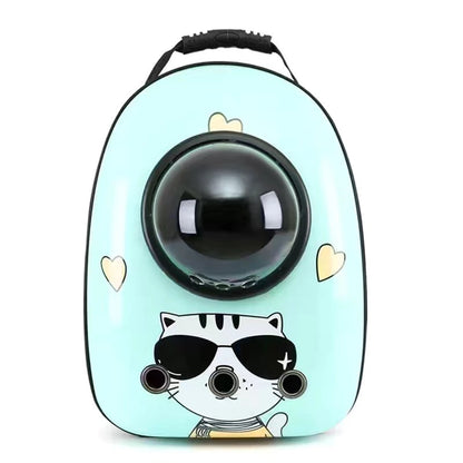 PET carrying bag Spacecraft pet backpack Large capacity cat bag Outgoing bag, portable pet backpack  Breathable pet backpack