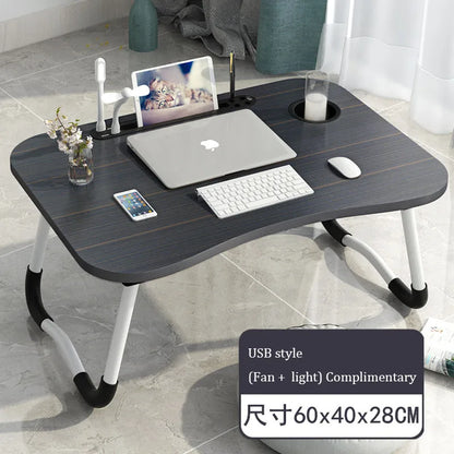 Laptop Desk Laptop Bed Stand Foldable Laptop Table Folding Breakfast Tray Portable Lap Standing Desk Reading and Writing Holder