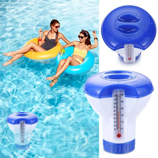 Tool Floating Pills Disinfecting Box Floating Chlorine Chemical Dispenser Swimming Pool Accessories Automatic Drug Dispenser