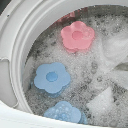 Laundry Pet Hair Catcher Floating Filter Mesh Washing Machine Clothes Cleaning Ball Reusable Hair Catcher Remover Laundry Tools
