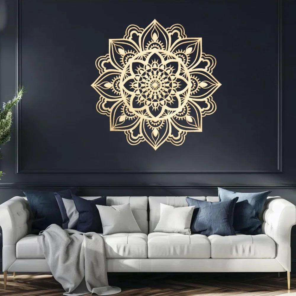 1 pc Metal Wall Art Moroccan Decoration Stunning Moroccan Art Metal Wall Art for Living Room Mandala Design Home Decor