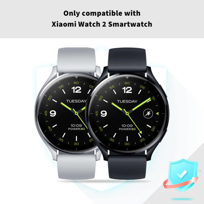 Screen Protector case Compatible with Xiaomi Watch 2 Smartwatch, All-Around Cover Screen Protectors Intended.