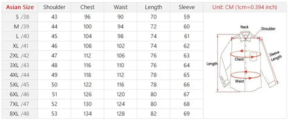Men's Shirt Long Sleeve Solid Basic Formal Dress Shirts Comfortable Business Social Standard-fit Easy-care Office Shirt S-5XL