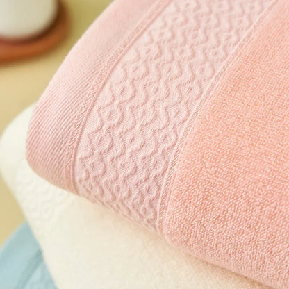 Bath Towel Pure Cotton Household Bath Towel Absorbent Cotton Bath Towel Hotel Gift Large Towel Towels Bathroom  Beach Towel